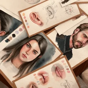 دوره پیشرفته آبرنگ
